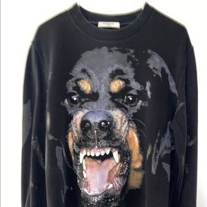 Givenchy Rottweiler sweatshirt size small